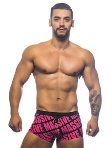 - "Massive Slant Trunk - Black/Fuchsia" (SALE!) 