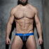 - "Camo Stripe Fetish Jock - Royal Blue" 