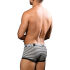 - "Almost Naked Fly Stripe Boxer - Black/White Stripes" 