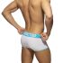 - "White Basic Cotton Trunk - Turquoise" 
