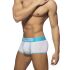- "White Basic Cotton Trunk - Turquoise" 