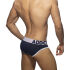 - "Open Fly Cotton Briefs - White" 