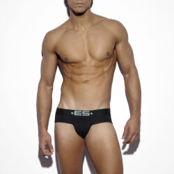 - "Basic Modal Push-Up Briefs - Black" 