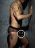 - "Fetish Mesh Briefs - Red" 