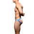 - "Almost Naked Hang-Free Cotton Jock - Electric Blue" 