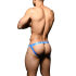 - "Almost Naked Hang-Free Cotton Jock - Electric Blue" 