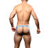 - "Almost Naked Hang-Free Cotton Jock - Electric Blue" 