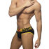 - "Open Fly Cotton Briefs - Yellow" 