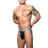 - "Almost Naked Bamboo Y-Back Thong - Navy" 
