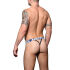 - "Almost Naked Bamboo Y-Back Thong - Navy" 