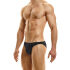 - "Pied De Poule Low Cut Briefs - Black" 