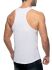 - "U-Neck Cotton Tank Top - White" 