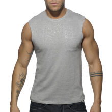 - "Basic Tank Top - Heather Grey" 