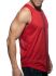 - "Double Stripe Tank Top - Red" 