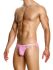 - "Mesh Through Low Cut Briefs - Pink Neon" 