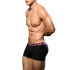 -"Almost Naked Hang-Free Cotton Boxer - Black" 