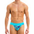 - "Camo Marine Jockstrap - Aqua" 