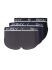 - "Cotton Briefs 3 Pack Grey / Blue / Black" ( 3 .) 