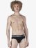 - "Cotton Briefs 3 Pack Grey / Blue / Black" ( 3 .) 