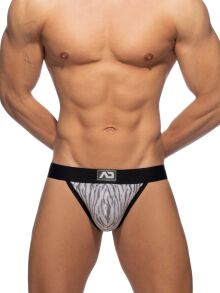- "Tiger Print Bikini - Heather Grey" 