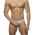 - "Flowery Lace Bikini Briefs - White" 