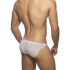 - "Flowery Lace Bikini Briefs - White" 