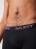 - "Cotton Stretch Trunks 2 Pack - Anthracite/Black" ( 2 .) 