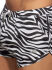 - "Zebra Swim Shorts - Black" 