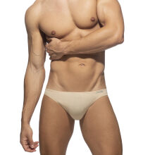 - "Cotton Bikini Briefs - Beige" 