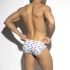 - "Allover ES Collection Bikini Briefs - White" 