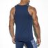 - "Camouflage Shoulder Tank Top - Navy" 