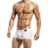 - "Basics Brazil Cut Boxer - White" 