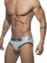 - "Gold & Silver Mesh Briefs - Silver" 