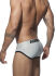 - "Gold & Silver Mesh Briefs - Silver" 