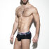 - "Flowery Waistband Briefs - Black" 
