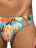 - "Roses Swim Briefs - Turquoise" 