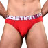 - "Almost Naked Hang-Free Cotton Briefs - Red" 