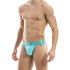 - "Meander Tanga Briefs - Aqua" 