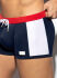 - "Flags Swim Trunk - Navy" 