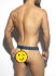 - "Recycled Rib Band Thong - Navy" 