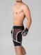   "Skulla - Mens Fetish Cycling Shorts White" 