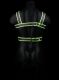  "Ouch! - Glow In The Dark Bonded Leather Body Harness" 