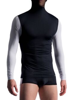  "M713 Mask Shirt - Black/White" 