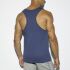 - "Basic Cotton Fit Tank Top - Navy" 