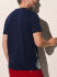  "90504 - T-Shirt with Sailboat Print Marino" 