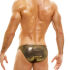 - "King Cheetah Low Cut Briefs - Gold" 