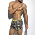 - "Fall Leaves Swim Shorts - Khaki" 