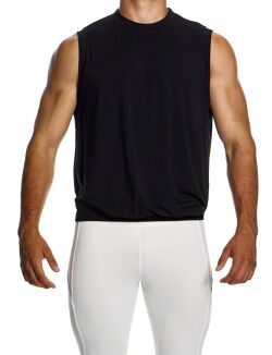 - "Bamboo Sleeveless - Black" 