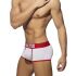 - "White Basic Cotton Trunk - Red" 