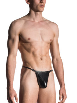Трусы-стринги "M107 - Stripper String Black"